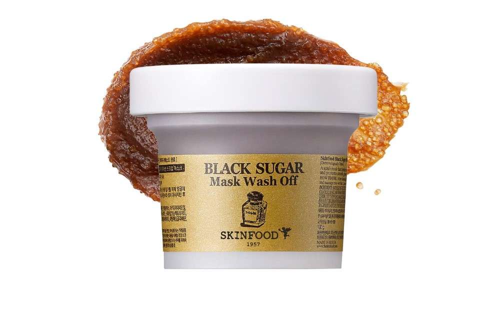 Skinfood Black Sugar Mask Wash Off Exfoliator, 3.53 Ounce 