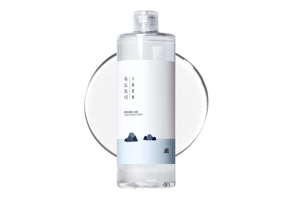 ROUND LAB Dokdo Toner/Exfoliating, Hydrating, Watery Type Toner (500ml)
