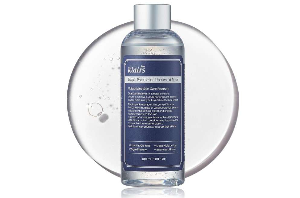 [KLAIRS] Supple Preparation Unscented Toner 6.08 fl oz, Lightweight, Essential Oil-Free, Alcohol Free, Packaging Changed
