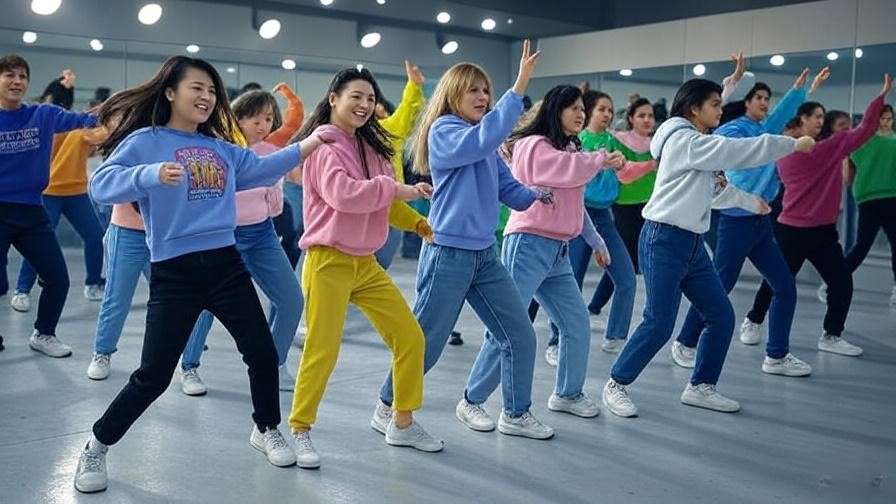K-pop dance class in Seomyeon Busan, hands-on experience for things to do in Busan Korea.