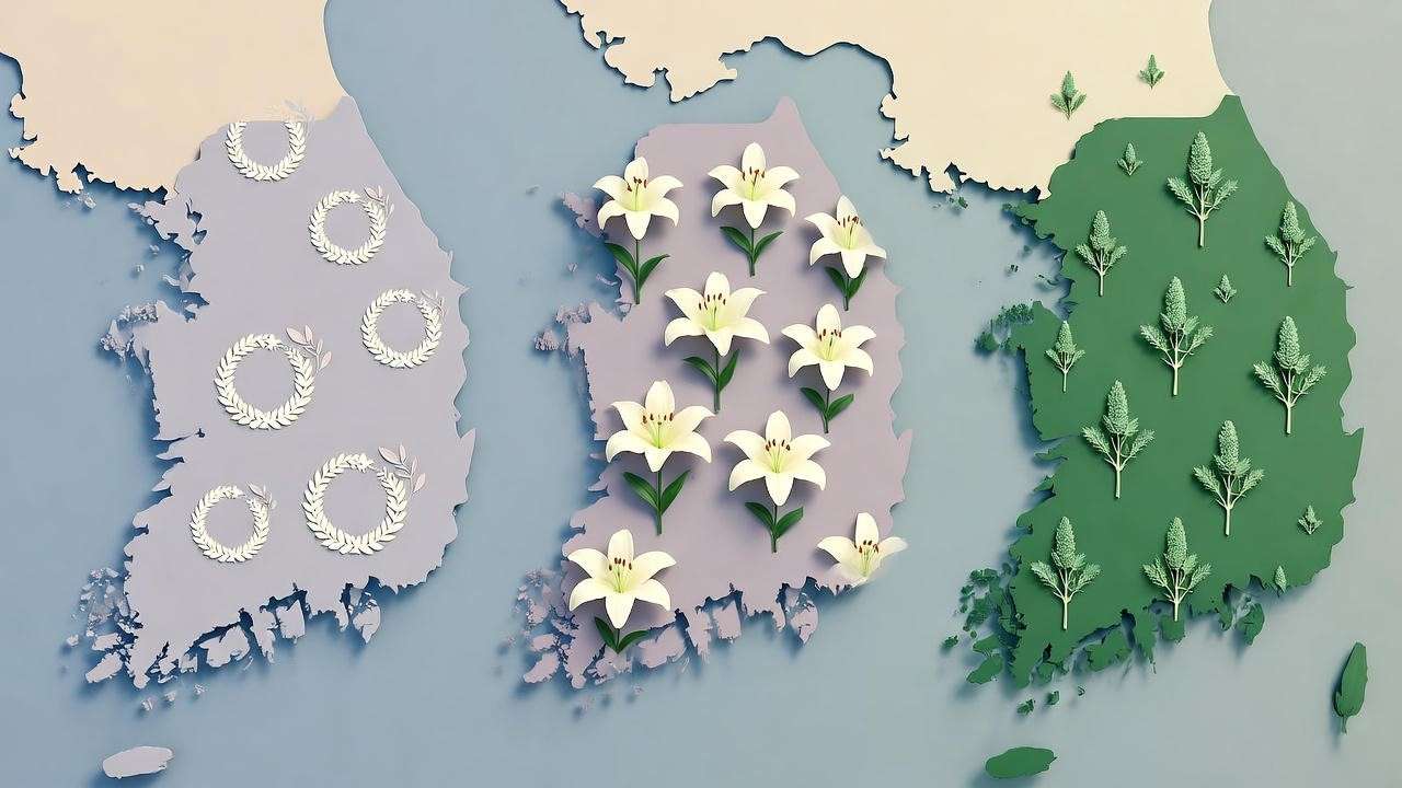 Regional variations in Korean funeral flower customs across Seoul, Busan, and Jeolla provinces.