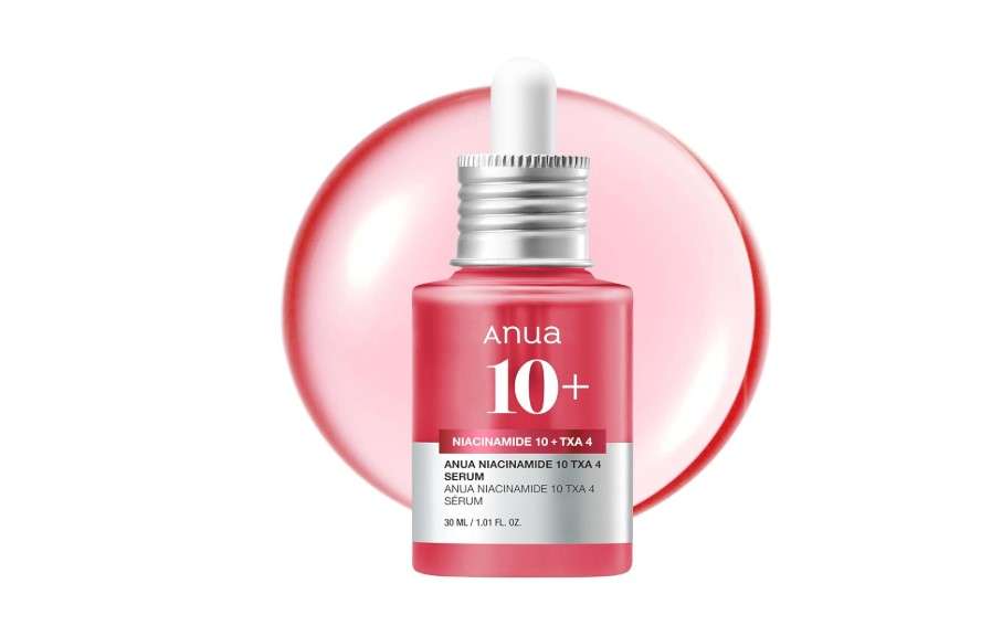 ANUA Niacinamide 10 + TXA 4 Serum, Hyaluronic Acid, Tranexamic acid, Facial Serum for Glass Skin, Clarifying, Radiant Complexion with Natural Color, Korean Skin Care (30ml /1.01 fl.oz)