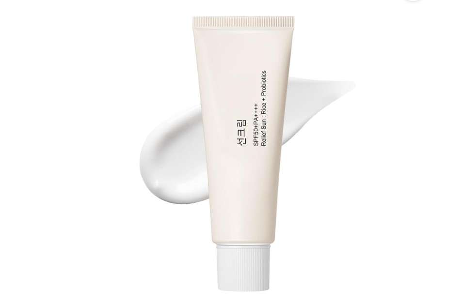 Relief Sun Rice + Probiotics SPF50+ PA++++, Facial Sunscreen, Korean Skincare, Korean Sunscreen, Facial Moisturizer for All Skin Type and UV Defense, Nourishing Skin (50ml) 