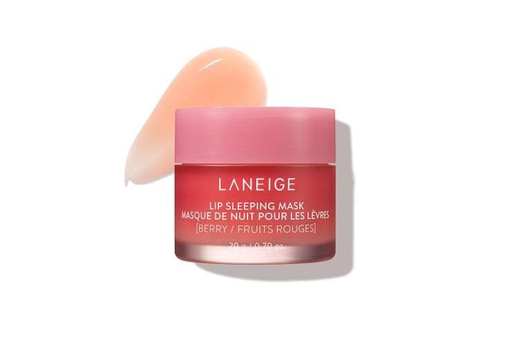 LANEIGE Lip Sleeping Mask: Nourish, Hydrate, Vitamin C, Murumuru & Shea Butter, Antioxidants, Flaky, Dry Lips 