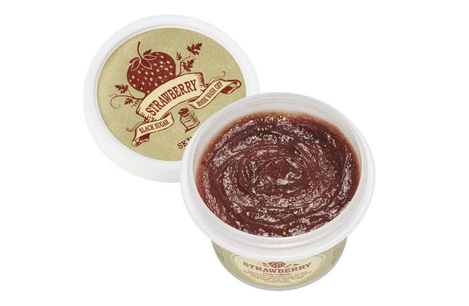 SKINFOOD Black Sugar Strawberry Mask Wash Off 3.38 fl.oz. (100g)