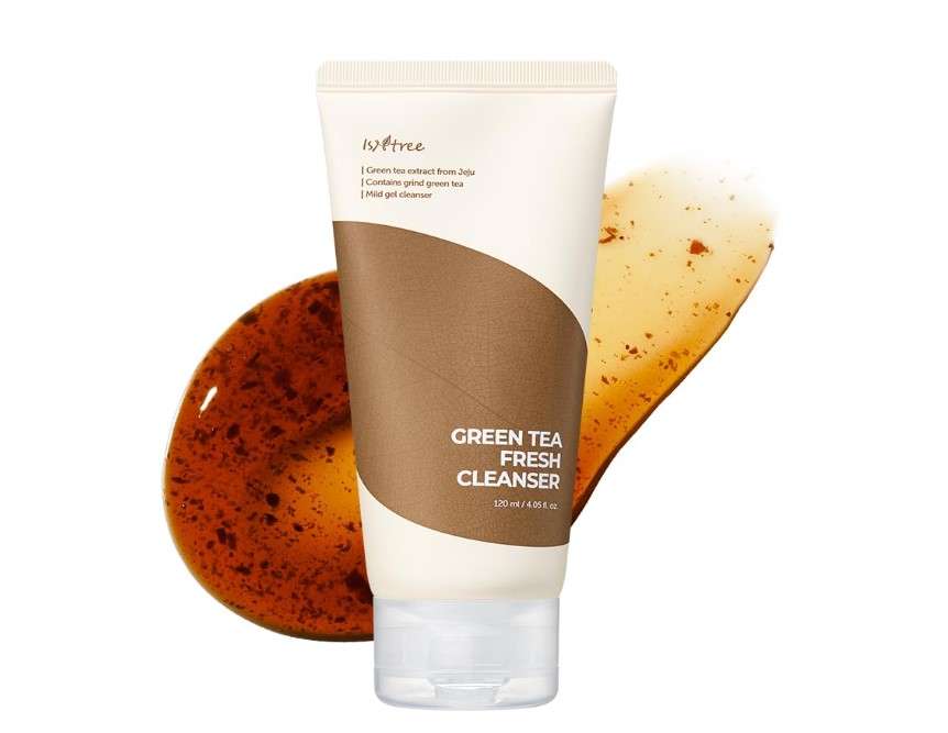 IsNtree Green Tea Fresh Cleanser 120ml 4.05 fl.oz | Green tea extract from Jeju | Contains grind green tea | Mild gel cleanser 