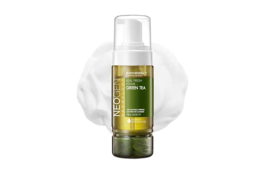 DERMALOGY by NEOGENLAB Real Fresh Foam Cleanser 5.6 Fl Oz 160g - Hydrating Gentle Cleansing with Clean Beauty Korean Skin Care 