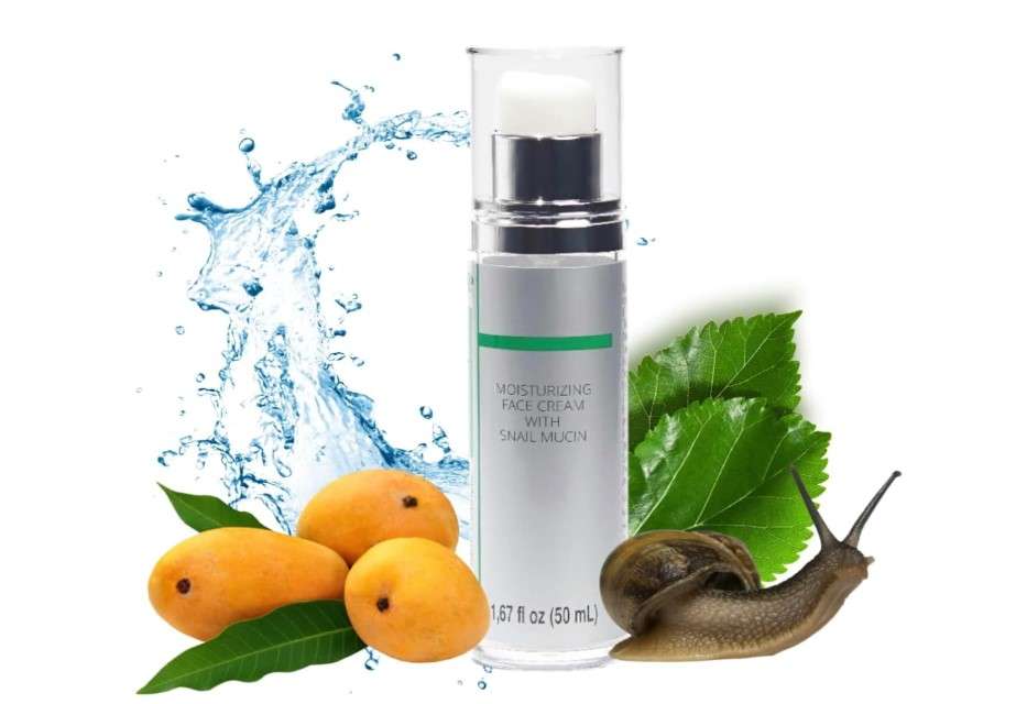 99.25% Korean Skin Care Snail Mucin Moisturizer Cream - Snail Mucin Essence Night cream-Face Serum | K Beauty Collagen Cream for Glass Skin 