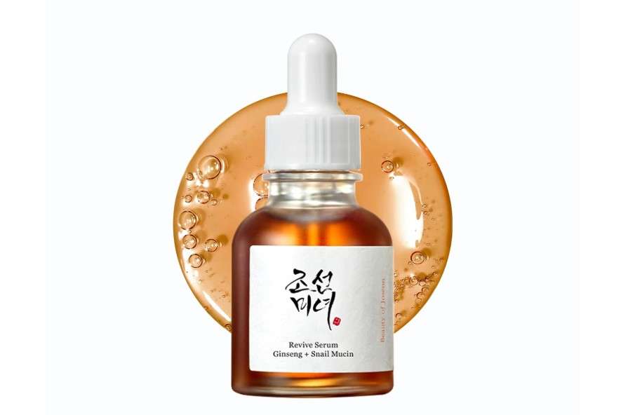 Beauty of Joseon Revive Snail Mucin Ginseng Serum Hydrating Peptide Facial Moisturizer Dark Spot Acne Scar Remover for Sensitive Face. Korean Skin Care for Men and Women, 30ml, 1fl. oz 