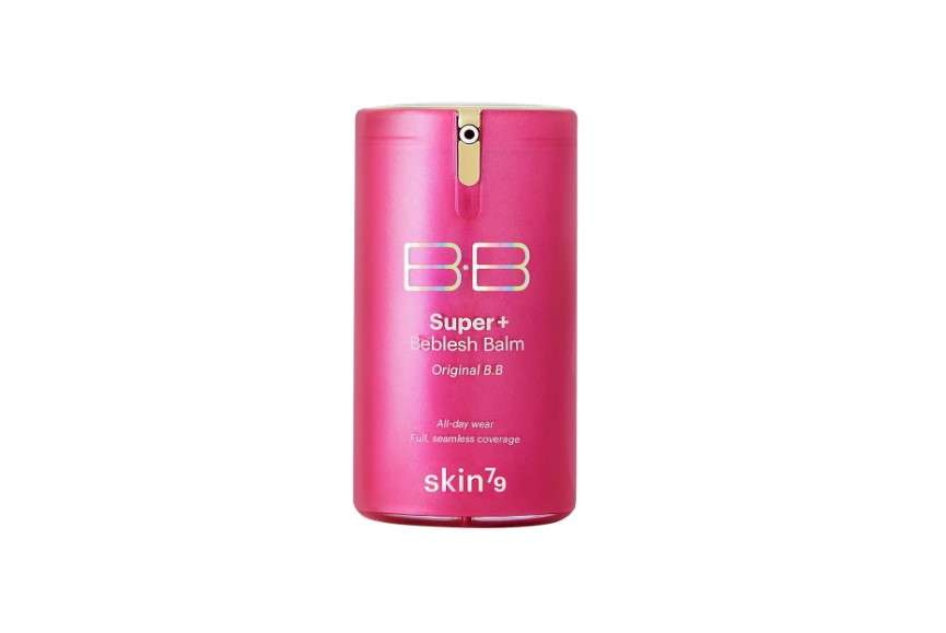 SKIN79 Super Plus Beblesh Balm Pink BB 40g All Day Lasting BB Cream - Made In Korea US exclusive Version K Beauty Flawless Radiant Base Foundation Makeup Blemish Cover Tinted Moisturizer Pink 21 color