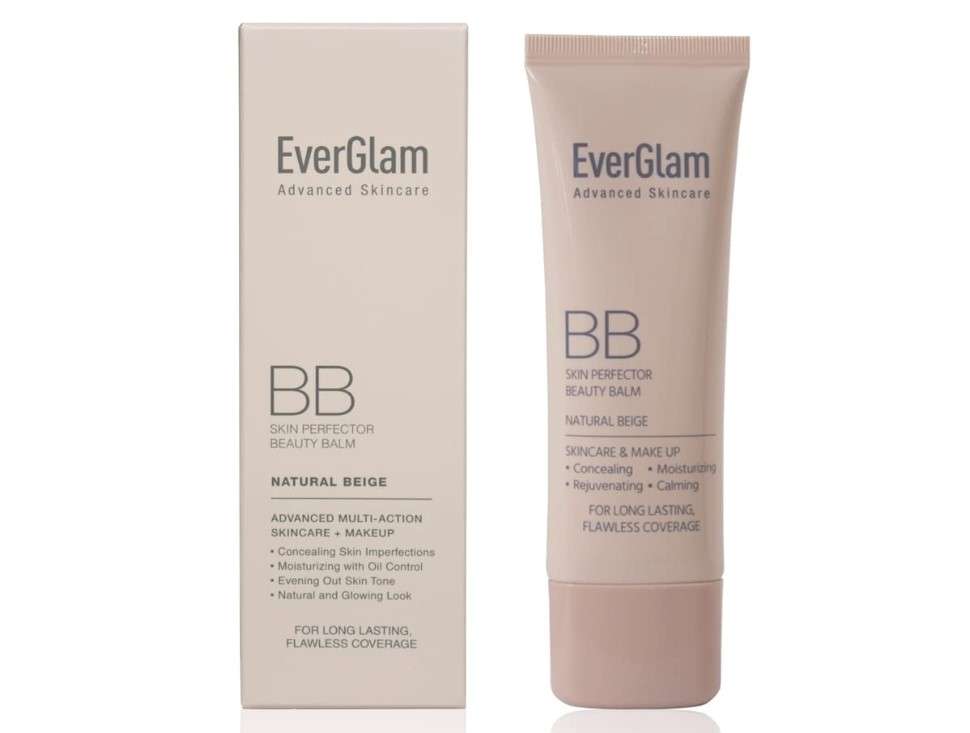 K-Beauty Skin Perfector Korean BB Cream, Light Medium - Flawless, Natural Glow in Seconds | Multi-Function Tinted Moisturizer: Stays On All Day, Dewy, Water-Resistant, Oil-Controlling