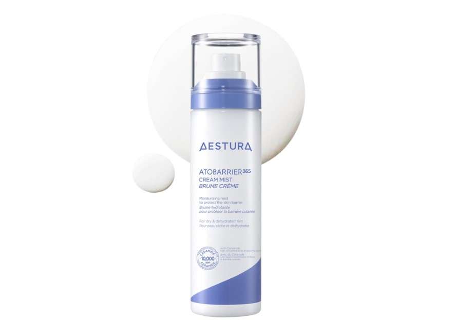 AESTURA ATOBARRIER365 Cream Mist with 10,000ppm Ceramides | Moisture Barrier Support, Ultra-Fine Moisturizing Mist, Suitable for Dry Skin, 120ML / 4.06 fl.oz. 