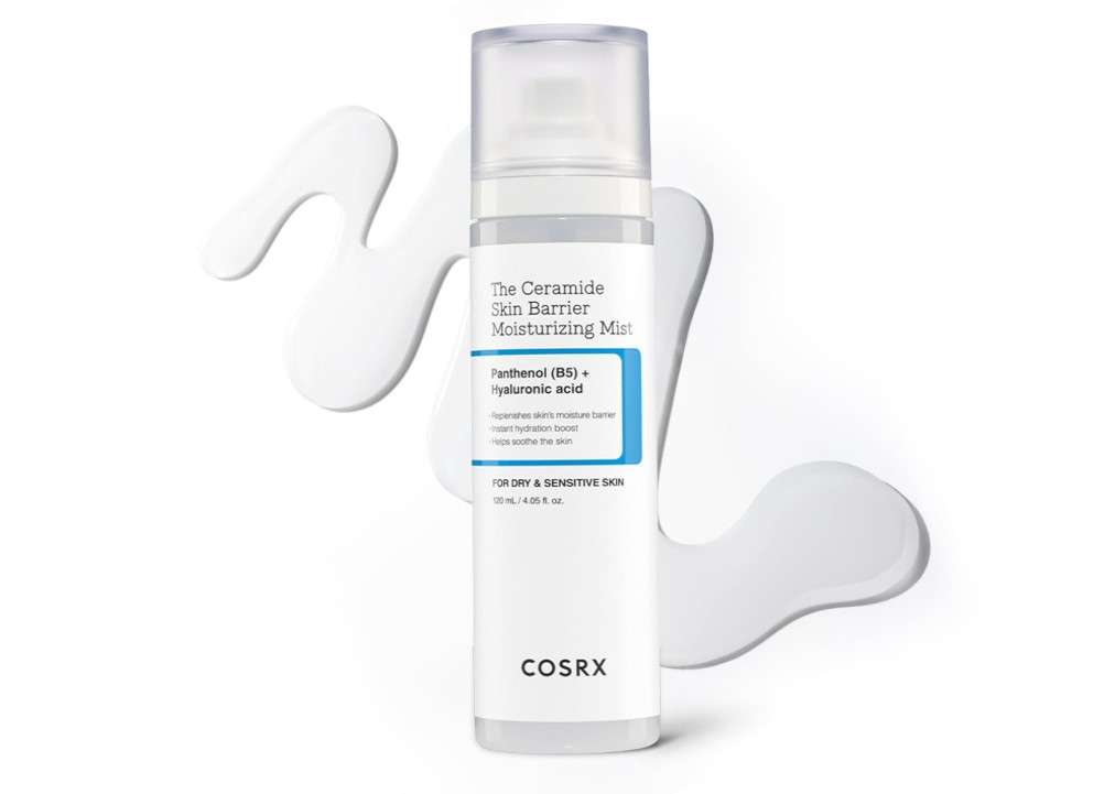 COSRX Barrier Cream Face Mist - Milky Toner with Ceramide & Hyaluronic Acid, Hydrating and Soothing Facial Spray for All Skin Types, 4.06 fl.oz, Korean Skin Care 
