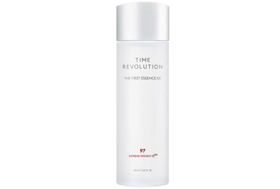 MISSHA Time Revolution The First Essence 5X (5th Gen) 5.07 Fl oz/ 150ml, Korean Face Essence, Facial Toner, Glass Skin, Hydrating Firming pH Balancing Toner for All Skin Types 