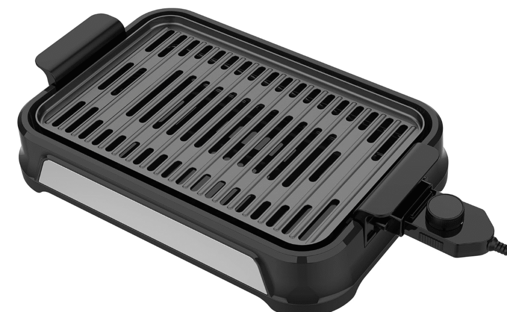 Mueller Ultra Gourmet Smokeless Indoor Grill, Removable Nonstick Grill Plate, Adjustable Temperature, 120V