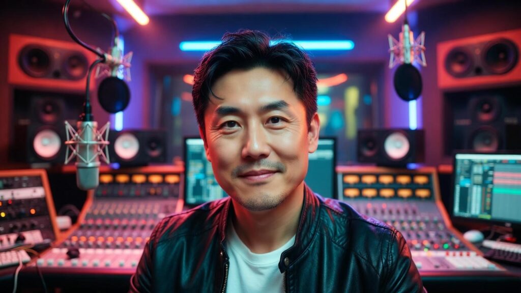Teddy Park founding THE BLACK LABEL in Seoul studio for K-Pop innovation.