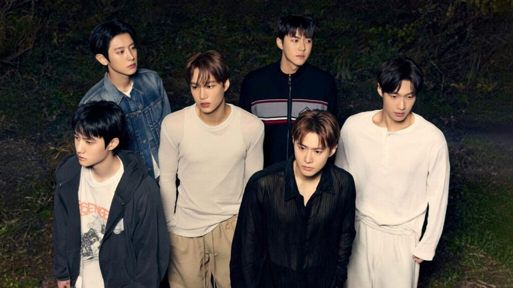 EXO group powerful performance on stage for REVERXE 2026 album comeback