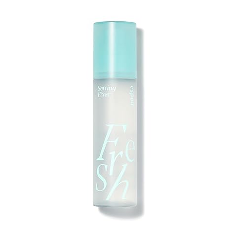 Espoir Fresh Setting Fixer | Makeup Fixing Spray with Hyaluronic Acid, Long-lasting & Lightweight Layering on the Skin, Moisturizing and Refreshing Finish, Vegan, Dermatologically Tested, 3.38 Fl Oz.