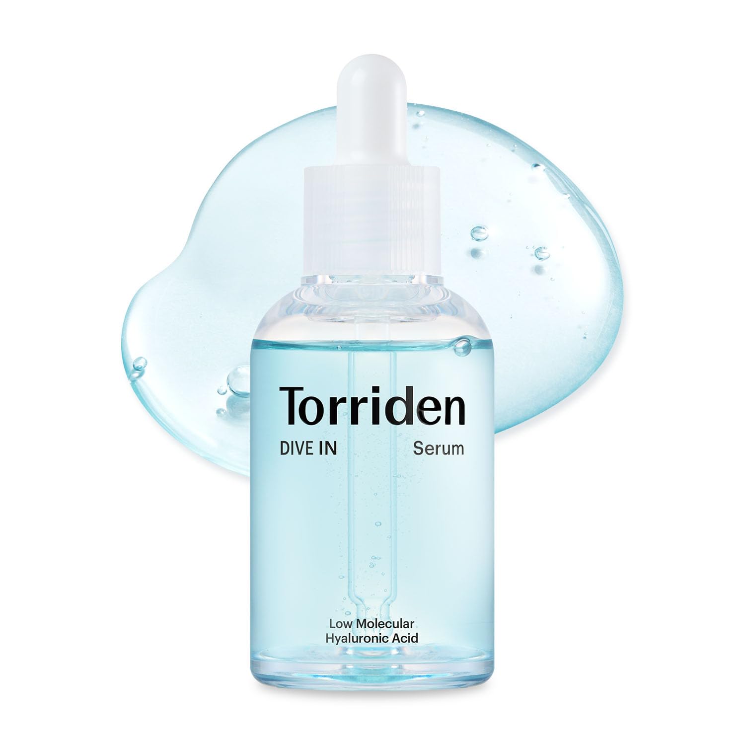 Torriden DIVE IN Hyaluronic Acid Serum for Deep Hydration | Korean K-Beauty Glass Skin Plump Glow | Lightweight Fast-Absorbing Face Serum 50ml