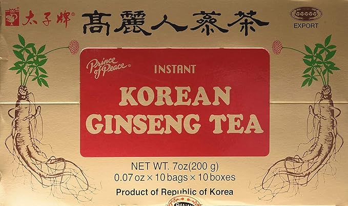 Prince Of Peace Instant Korean Panax Ginseng Tea - 100 Count