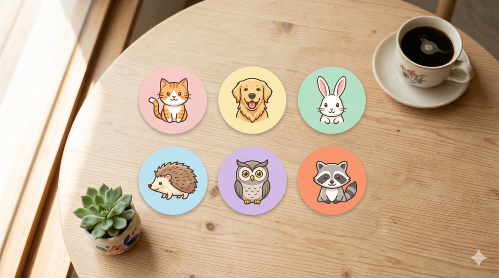  Variety of animals representing different types of animal themed cafes available in Seoul Korea